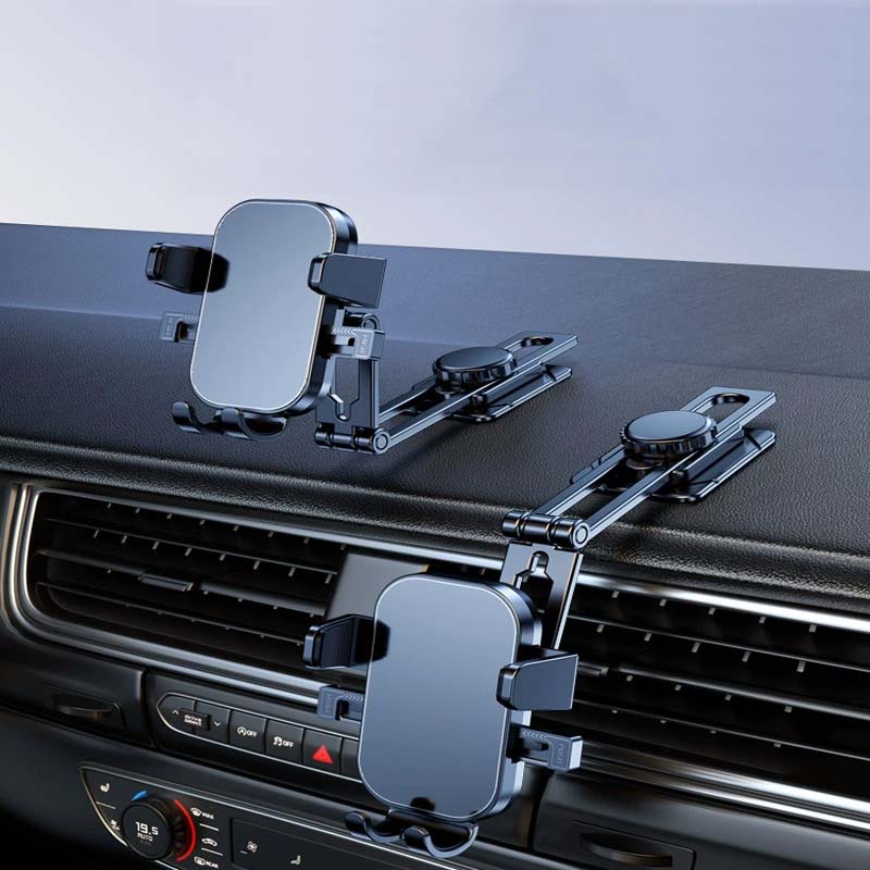 Mobile Tech Accessories - Dashboard Metal Car Phone Holder Smartphone
