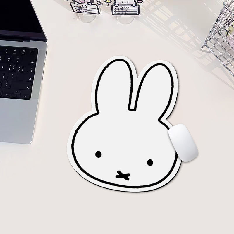 Tech Accessories For Home Office - Miffy Mouse Pad Kawaii Cartoon Tech