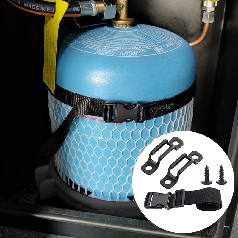 Tech Computer Accessories - Caravan Gas Bottle Cylinder Holder And