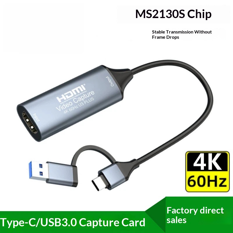 USB3.0 Video Capture Card 4K 6 - Usb C To Hdmi ulasan dan harga