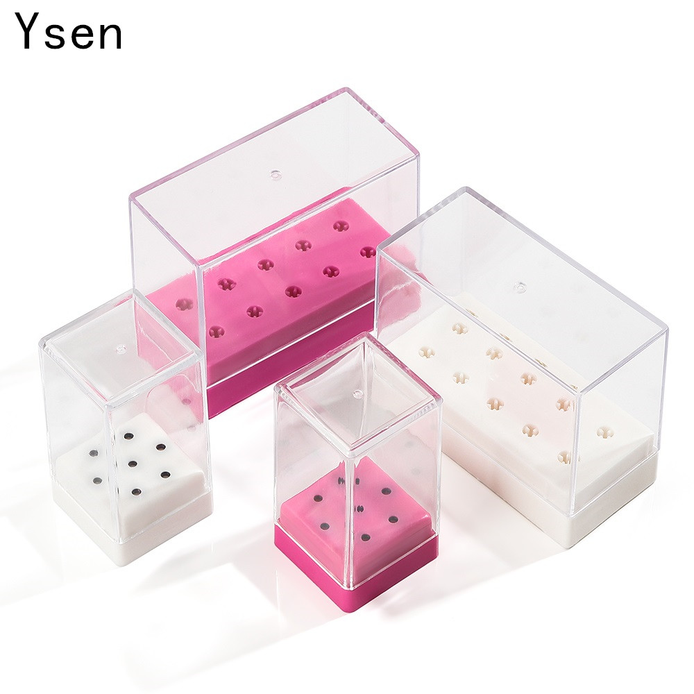 7 /10 Holes Nail Art Bit Stora - Tech Accessories Box ulasan dan harga