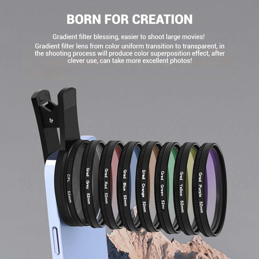 52MM Mobile Phone Lens Univers - Mobile Tech Accessories ulasan dan harga