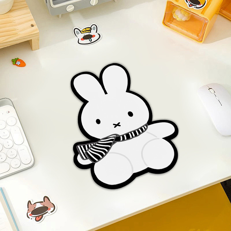 Miffy Mouse Pad Kawaii Cartoon - Tech Accessories For Home Office ulasan dan harga