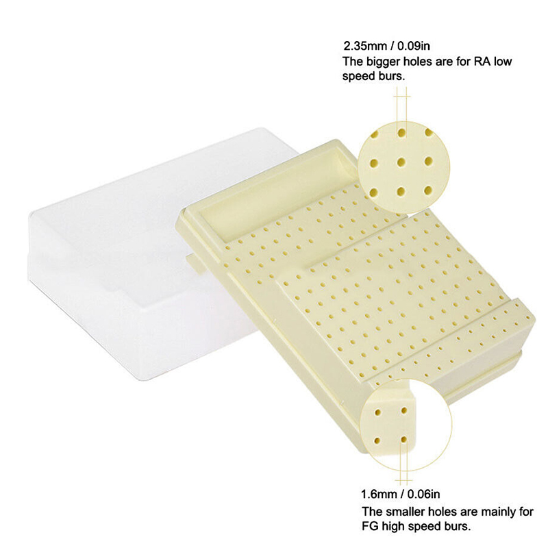 Plastic Dental Burs Holder Den - Tech Accessories Box ulasan dan harga