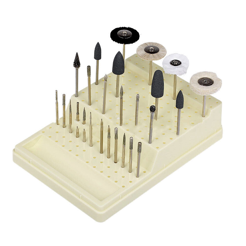 Plastic Dental Burs Holder Den - Tech Accessories Box ulasan dan harga