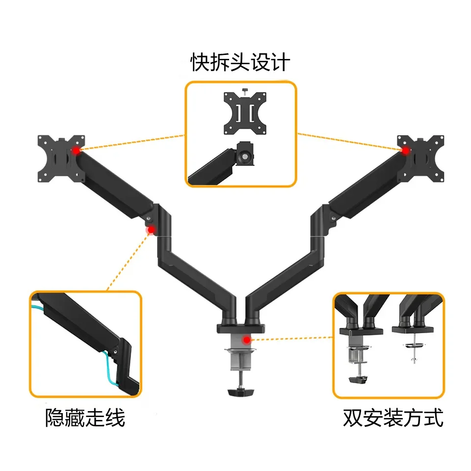 Single/Dual Monitor Mount Up T - Monitor Arm Single ulasan dan harga