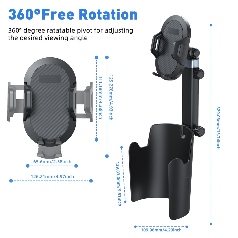 Car Cup Holder Phone Mount Exp - Mobile Tech Accessories ulasan dan harga