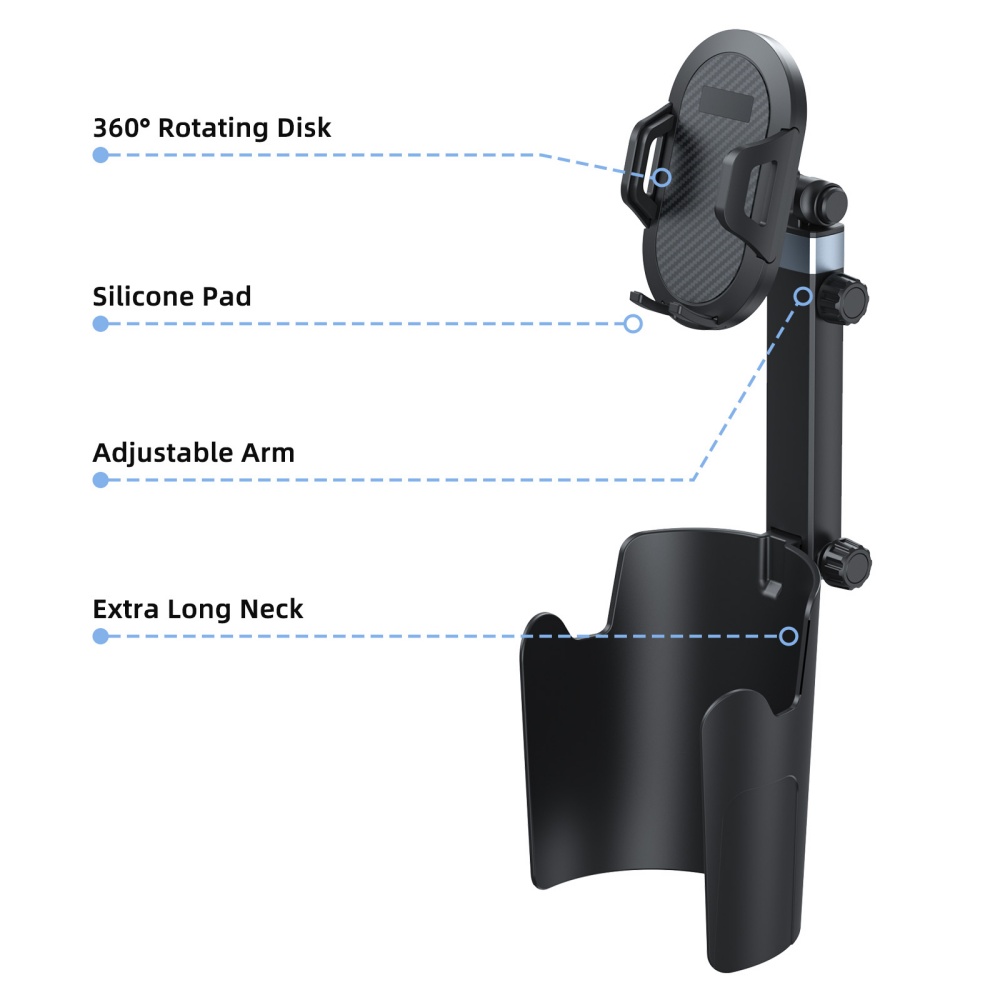 Car Cup Holder Phone Mount Exp - Mobile Tech Accessories ulasan dan harga
