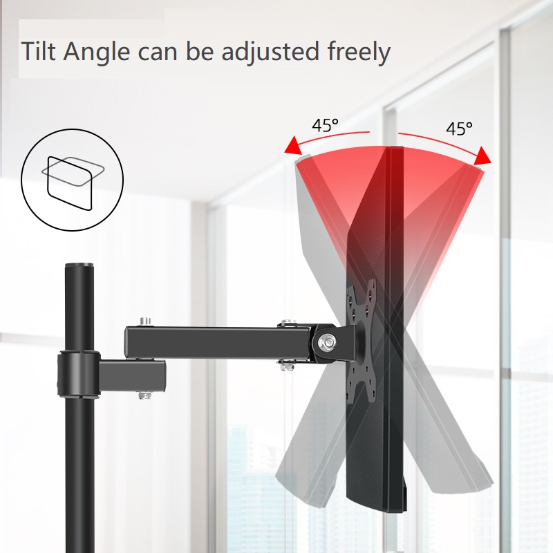 HILLPORT Fully Adjustable Sing - Monitor Arm Single ulasan dan harga