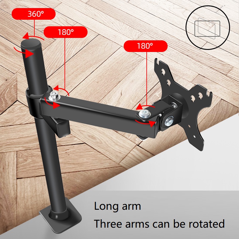 HILLPORT Fully Adjustable Sing - Monitor Arm Single ulasan dan harga