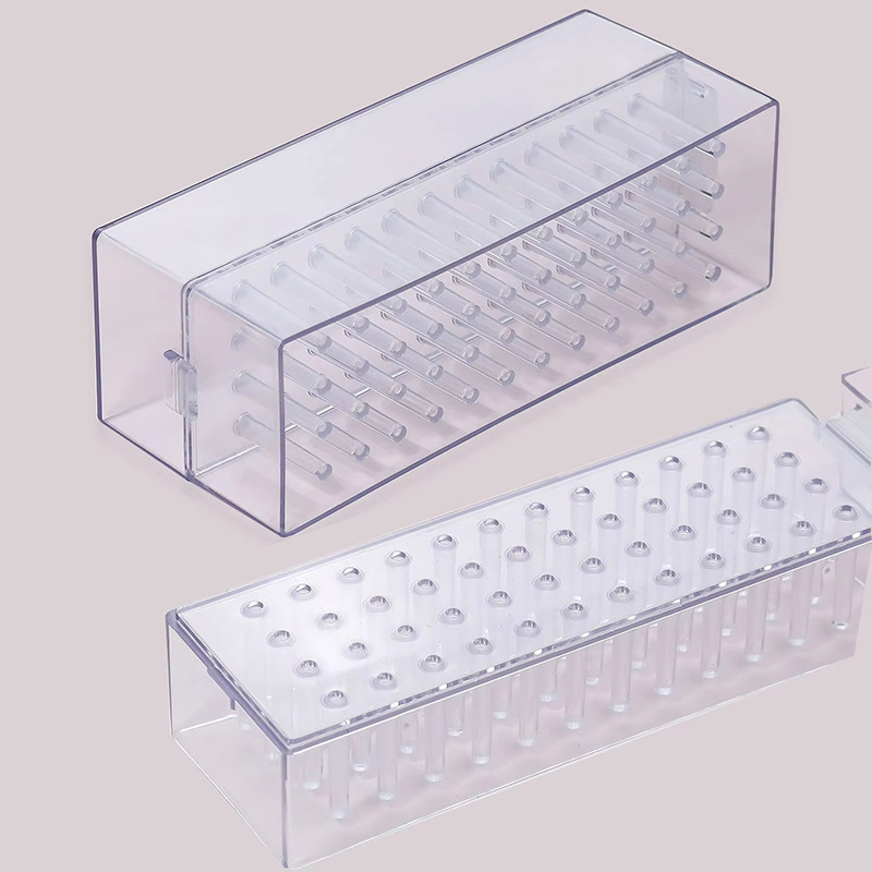 48 Holes Clear Nail Drill Bits - Tech Accessories Box ulasan dan harga