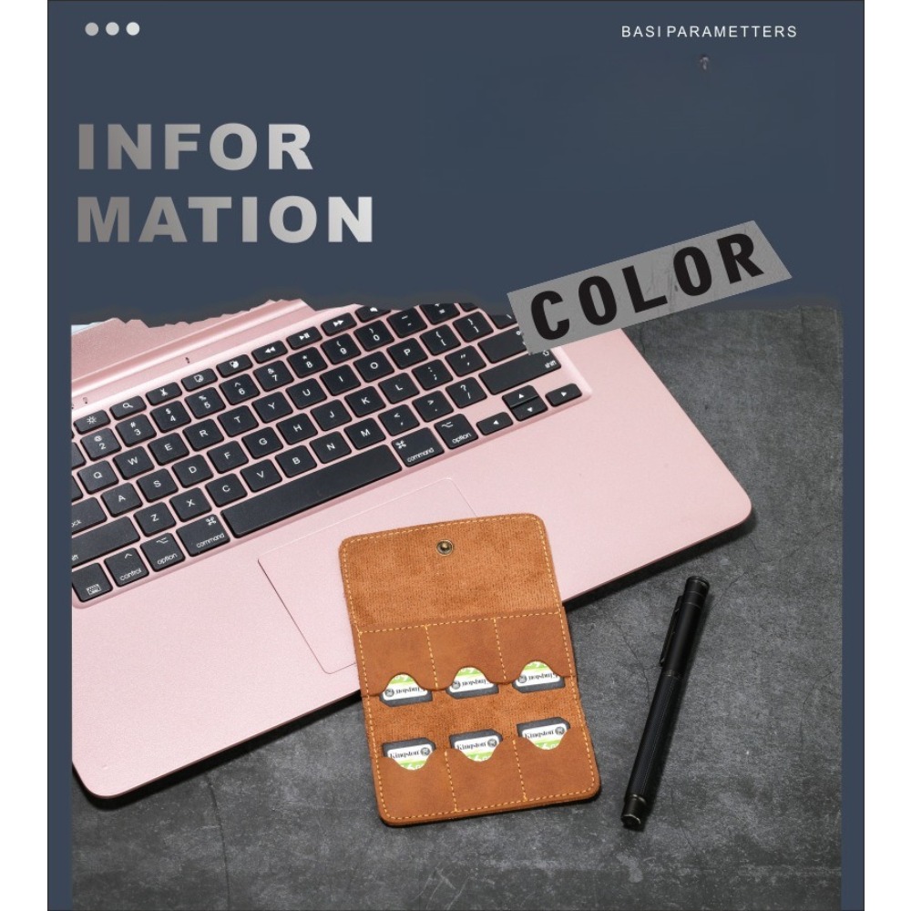 Memory Card Case Pu Leather Mu - Mobile Tech Accessories ulasan dan harga