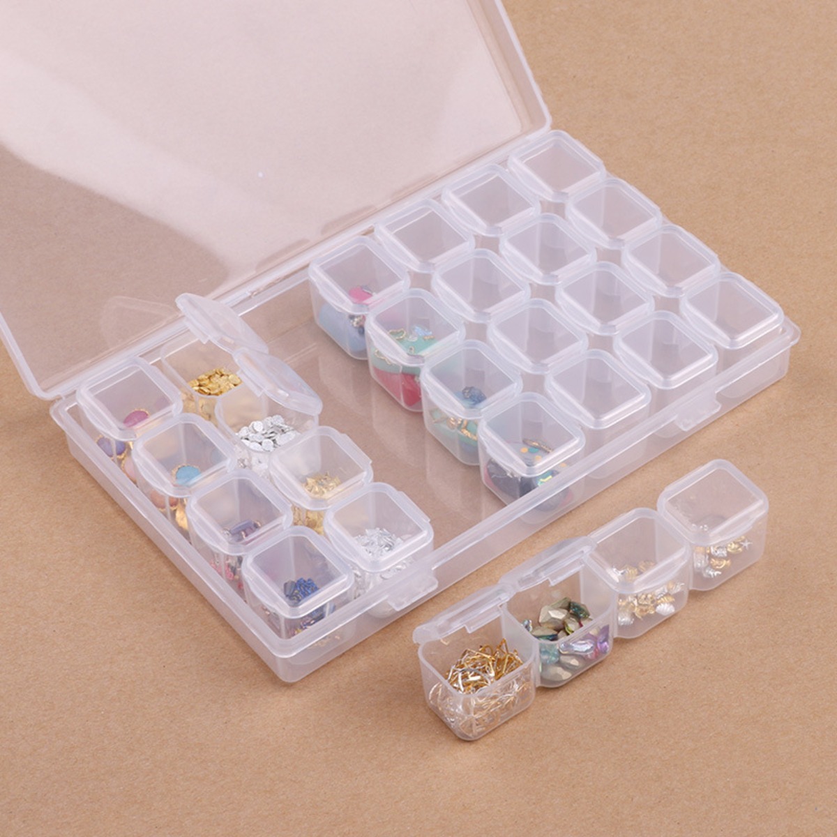 28 Girds Adjustable Plastic St - Tech Accessories Box ulasan dan harga