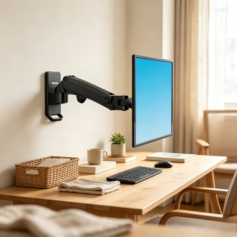 Gas Spring Full Motion Monitor - Monitor Arm Single ulasan dan harga