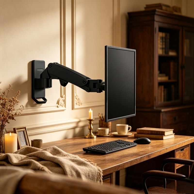 Gas Spring Full Motion Monitor - Monitor Arm Single ulasan dan harga