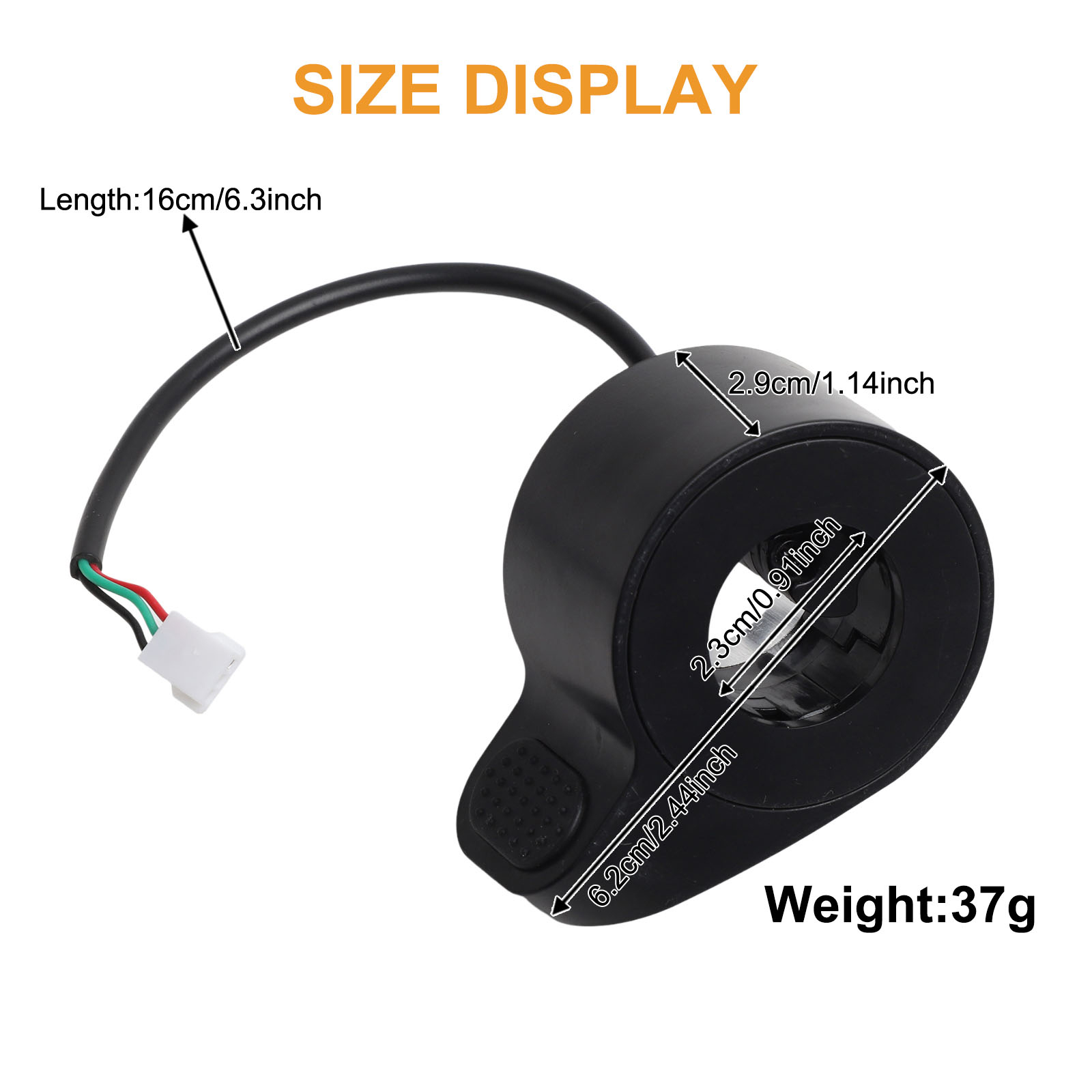 1 Pc Electric Scooter Thumb Th - Tech Computer Accessories ulasan dan harga