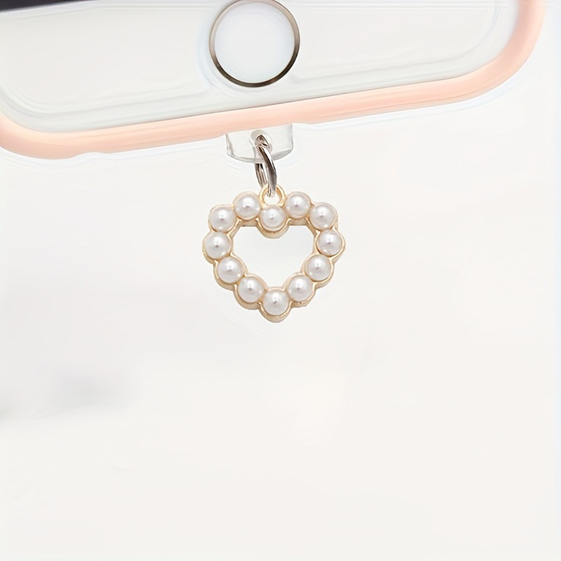 Heart design Dust Plug Accesso - Mobile Tech Accessories ulasan dan harga