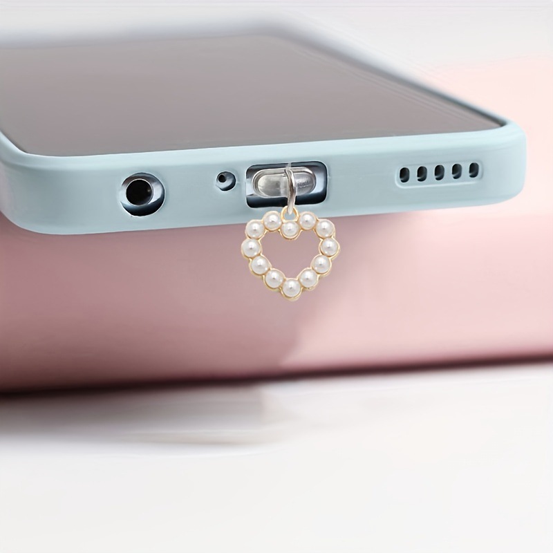 Heart design Dust Plug Accesso - Mobile Tech Accessories ulasan dan harga