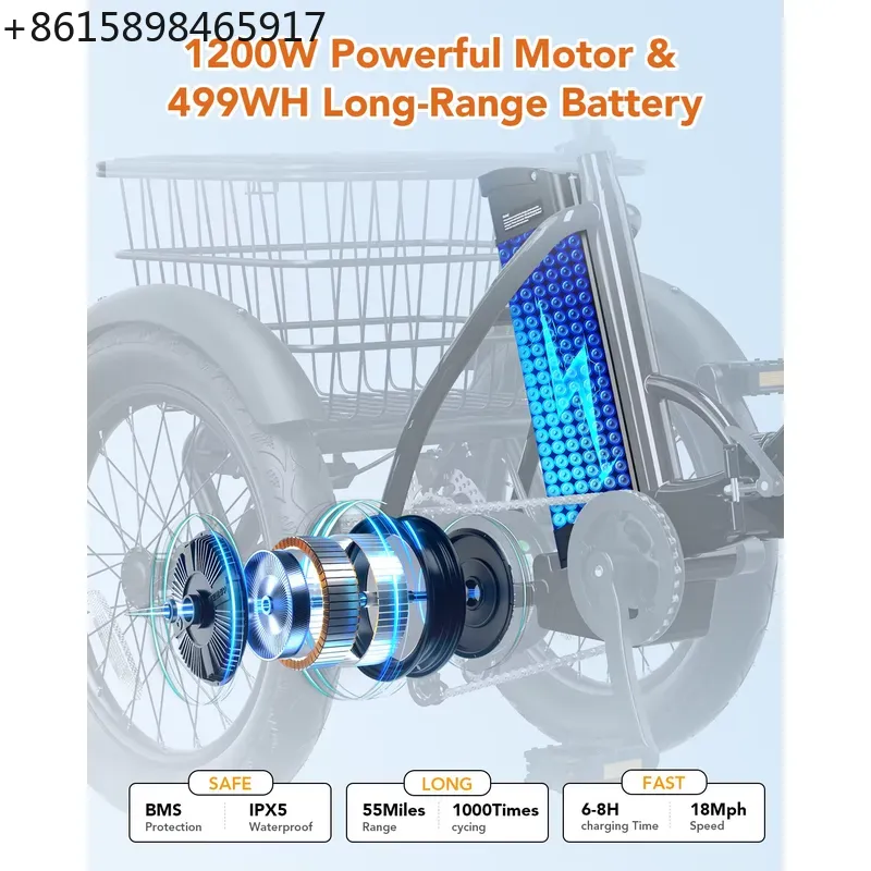 Qlife Triker 2.0 Folding Elect - Tech Q ulasan dan harga