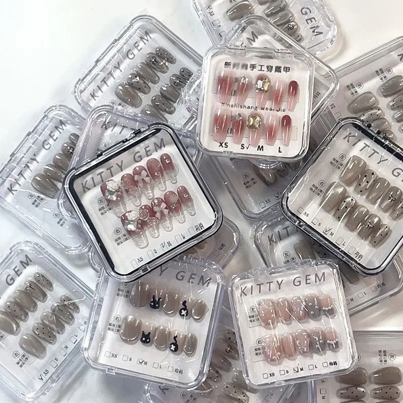5/10/20 PCS Press-On Nail Stor - Tech Accessories Box ulasan dan harga