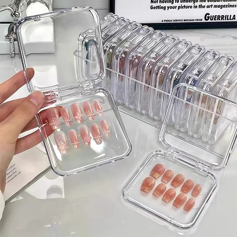 5/10/20 PCS Press-On Nail Stor - Tech Accessories Box ulasan dan harga