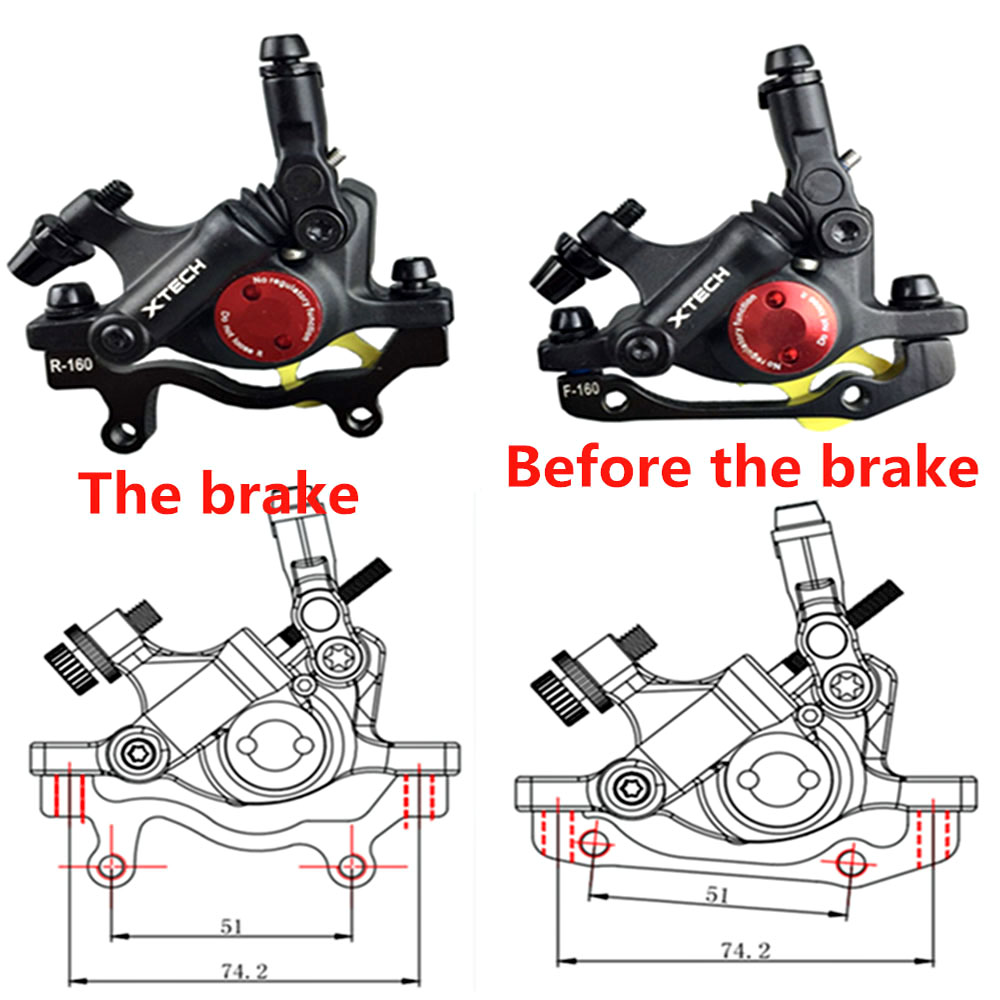 ZOOM MTB Hydraulic Disc Brake  - Tech Q ulasan dan harga