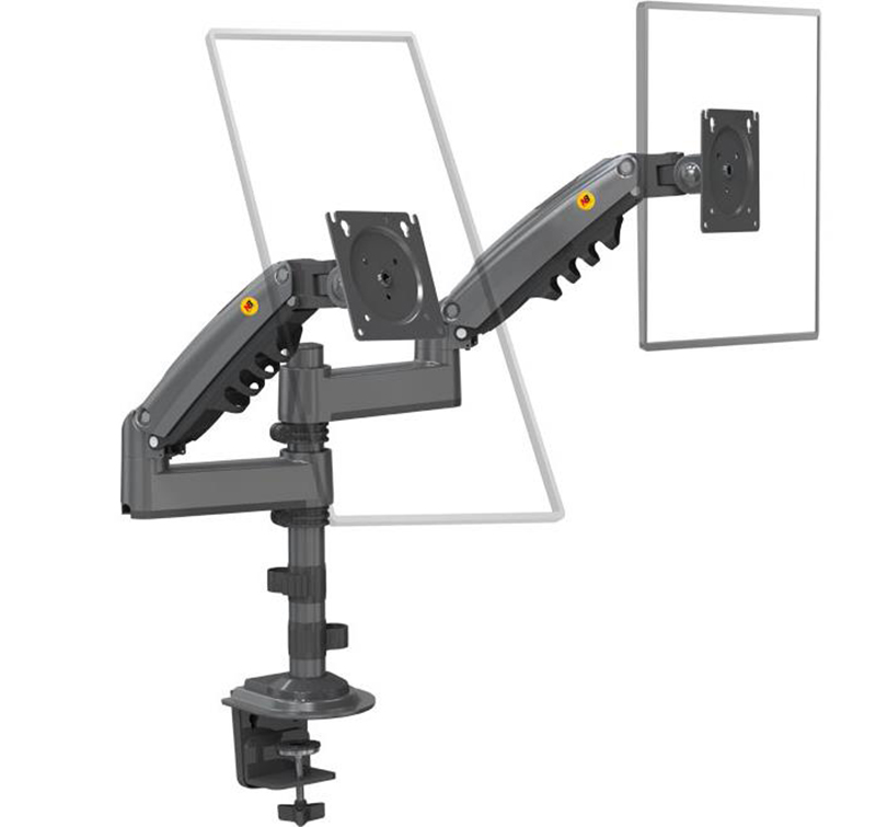NB New H180 Full Motion 17'-27 - Monitor Arm Single ulasan dan harga